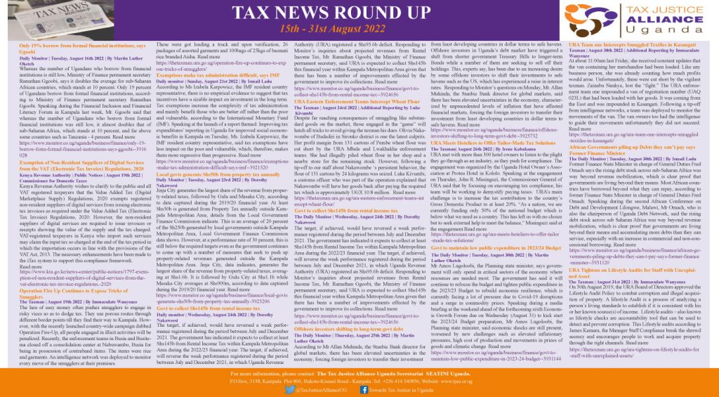 tax-news-round-up-16th-august-31st-august-2022-tax-justice-alliance