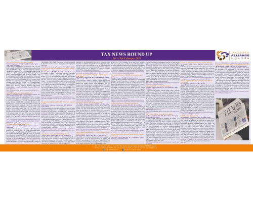 Tax News Round Up | 1st – 15th February 2023