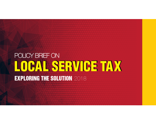 Policy Brief: Local Service Tax: Exploring the Solution