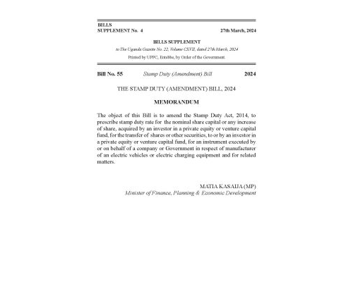 THE STAMP DUTY (AMENDMENT) BILL, 2024