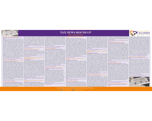 Tax News Round Up | 16th May – 31st May 2023
