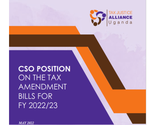 CSO POSITION ON THE TAX AMENDMENT BILLS FOR FY 2022/23