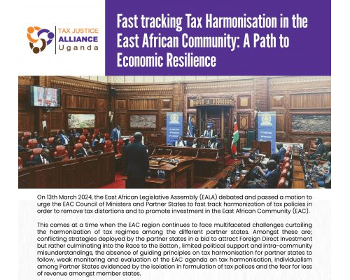Fast tracking Tax Harmonisation in the East African Community: A Path to Economic Resilience