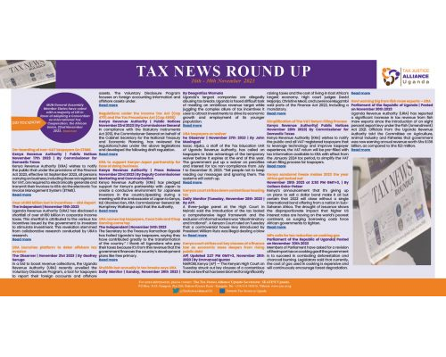 Tax News Round Up | 16th – 30th November 2023