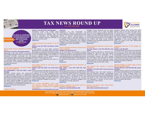 Tax News Round Up 1st – 15th July 2024