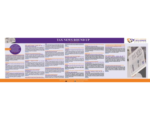 Tax News Round Up | 1st – 29th February 2024