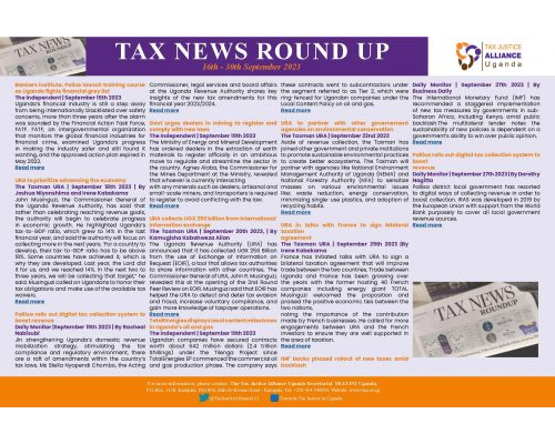 Tax Round up 16th – 30th September 2023
